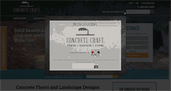 Desktop Screenshot of aadecorativeconcrete.com